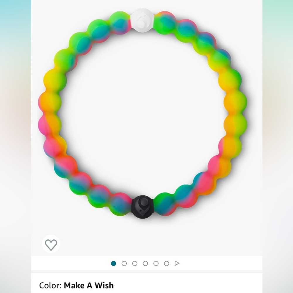 Lokai Make a Wish bracelet size small 6”- Like new!!